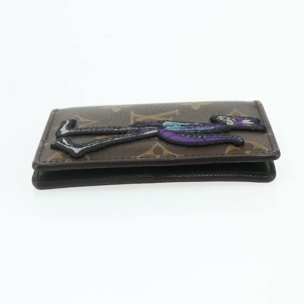 Louis Vuitton Monogram Embroidered Cartoon LV Friends Pocket Organizer - Picture 4 of 14